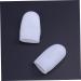 Buy Minkissy 2 PC Toe Caps - Toe Sleeve & Corn Protectors White Size 2 | Comfortable Foot Care for All - Buy Online on GoSupps.com