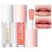 Jolilab Lip Oil  High Shine Hydrating Lip Oil  Non-Sticky Tinted with Fruit Flavor Lip Oil Set  Lip Moisturizing Treatment Nourishing Lip Gloss  for Women Girls Lip Care Products(Strawberry+Coconut)