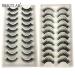 10 Pairs Natural 3D Mink False Eyelashes - Long Makeup & Eyelash Extension | International Shipping Available - Buy Online on GoSupps.com
