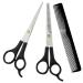 Dog Grooming Shears Kit Pets Grooming Scissors Set with Bonous Comb Made of Japanese Stainless Steel Lightweight Fashionable and Durable for Groomers