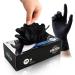 Finitex Black Nitrile Disposable Medical Exam Gloves - Case of 1000 (Medium, 6mil, Powder-Free, Latex-Free) - Pack of 100 - Buy Online on GoSupps.com