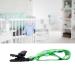 Shop Safe & Stylish Baby Pacifier Clip - Adjustable Anti-Drop Chain Holder for Infants & Toddlers (Green) - Buy Online on GoSupps.com