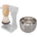 Topincn 3-in-1 Men's Shaving Set | Razor Brush & Bowl | Premium Acrylic Holder - Buy Online on GoSupps.com