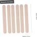 Baluue 400pi ces Kit de B tonnets de Cire Jetables avec Applicateur Bois pour pilation Visage et Corps Bandes D pilatoires Papiers - Buy Online on GoSupps.com