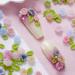 100pcs 3D Camellia Rose Flower Nail Art Charms | Colorful Resin Charms for Acrylic Nails & Nail Design - Buy Online on GoSupps.com