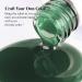 Imtiti Jelly UV Gel Nail Polish 15 ml Jelly Eucalyptus Green Transparent Gel Nail Polish UV LED Soak Off Nail for Autumn and Winter - Buy Online on GoSupps.com