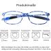 DOOViC Computer Reading Glasses 4 Pack - Blue Light Blocking, Anti Eyestrain, Flexible & Lightweight Readers for Women Men - Mix Color - 4.0x - Buy Online on GoSupps.com