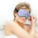 Watercolor Sea Shell Sleep Mask for Women - Adjustable Eye Shades with Elastic Strap for Comfortable Sleep - Buy Online on GoSupps.com
