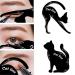 Cat Eyeliner Guides | Easy Quick Makeup Tool & Stencils for Perfect Looks - Black Stylish & Popular - Buy Online on GoSupps.com