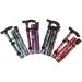 SilteD Walking Stick Trekking Poles Walking Stick Adjustable Travel Five-Section Patterned Non Slip Crutch Cane Folding Walking Stick Sturdy Printed Outdoor Sport Hik - Buy Online on GoSupps.com