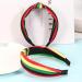 Ardorchid Rasta Headbands African Jamaica Juneteenth knotted Headband for Women Girls Elastic Hairband Hair Hoop No Slip Hair Accessories Gifts - Buy Online on GoSupps.com