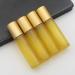 PXYELEC 10ML Essential Oil Roller Bottles - 10 Pack for Aromatherapy Perfumes & Lip Balm - Yellow Sample Bottles - Buy Online on GoSupps.com