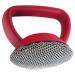 Kapmore Stainless Steel Scrubber Non-slip: Ergonomic Metal Silicone Portable Palm Cleaning Brush Cleaner Scrubber with Handle