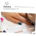 Beavorty pull line nail art pen mark pen marker pen nail art Double End Nail Pen nails brush pen gelt acrylic nail brush Double-ended Nail Brush Metal white fine tip UV - Buy Online on GoSupps.com