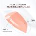 LIARTY French Short Fake Nails 140 Pcs - 14 Sizes White Acrylic Press on Nails for Women - Buy Online on GoSupps.com
