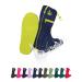SEAL Waterproof Shoe Covers, Reusable Rain Shoe Covers with Slip Resistant Sole & Large Zippers, Rain Mud Snow Shoe Protector Covers for Men & Women Navy Green Extra Large (W 10.5-12 / M 9-11)