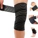 SOYATER Tendon Support Strap | Extra Long Elastic Knee Brace for Plantar Fasciitis Joint Pain & Swelling - Ideal for Squats Basketball Running & Tennis (180cm - Buy Online on GoSupps.com