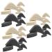 Hemoton 18 Pairs Toe Plug Adjustment Pad High Heel Toes Eva