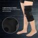 Orthopedic Knee Pads for Ligament Injury | Knee Support Brace - Black 33x22cm - Buy Online on GoSupps.com