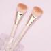 Shop Premium Angled Blush Brush - Fluffy Makeup Brush for Contouring | Gold & Pink Detail Blush Brush - International Shipping - Buy Online on GoSupps.com