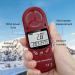 Allayu Mini Multi-Purpose Wind Knife with Hanging Rope | LCD Digital Wind Speed Meter & Hygrometer | Professional Tool in Red - Shop Now! - Buy Online on GoSupps.com