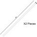 David Leadbetter MoRodz Swing Alignment Rods 2-Pack - White | Improve Your Golf Game - Buy Online on GoSupps.com