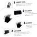 Didiseaon Hairdressing Tool Organizer - Wall-Mounted Clipper Tray & Beard Trimming Catcher for Salons & Home Use - Buy Online on GoSupps.com
