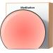 Meditation White Noise Sound Machine with 30 Soothing Sounds 12 Colors Night Light 10 Brightness Levels 32-Level Volume Control 4 Timers and Memory Function Sleep Machine for Baby Kids Adults (Black)