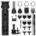 Hair Clipper Trimmer 7 in 1 Beard Trimmer for Professional Mens Beard Grooming Kit Electric Shaver Razor Nose Body Trimmer Hair Cutting Kit Cordless