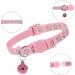 Neuwehe Cat Dishes & Leash Set - Adjustable Cat Harness & Tableware for Cats and Small Dogs (L Pink) | Leak-Proof & Durable - Buy Online on GoSupps.com