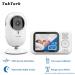 Taktark Baby Monitor with Camera - 3.2 Video Baby Monitor Zoom Intercom Night Vision & Temperature Monitoring | Best Baby Cam for International Shipping - Buy Online on GoSupps.com