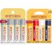Burt's Bees Ultra Conditioning Moisturizing Lip Balm Lip Moisturizer Rich in Oils & Beeswax Strawberry Coconut and Pear and Vanilla Bean Lip Balm Pack With Responsibly Sourced Beeswax