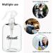 Harrods Unbreakable 250ml Spray Bottle for Sanitizer - Pack of 2 | Room Fogging | Plastic Empty Bottle - Buy Online on GoSupps.com