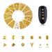 6 Boxes Metal Nail Studs 3D Art Decorations Glitter Jewels Rivet Micro Beads for Manicure Tips - Buy Online on GoSupps.com