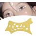 Generic Silicone Eyeliner Stencil Eye Aid Tool Silicone Eyeliner Aid Eyeshadow Eyeliner Tool for Lady Yellow - Buy Online on GoSupps.com