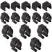 YXCX 15 Pcs Billiards Snooker Clip Billiards Snooker Cue Locating Clip Holder,Fishing Rod Clips Billiards Cue Clips Pool Cue Holder(5Pcs Big Size,5Pcs Medium Size,5Pcs Small Size)