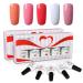 Vishine Soak Off UV LED Gel Nail Polish Multicolor Varnish Gift Set Of 5pcs X 10ml for Nail Art TX009