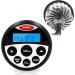 GUZARE Marine Stereo Speaker Package - Bluetooth MP3/USB AM/FM Radio Bundle for Boat SPA ATV UTV - Buy Online on GoSupps.com