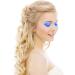 Qukaim LED False Eyelashes Light for Party Bars Nightclubs Halloween Luminous Glowing Makeup Strip Lashes Lamp Lightweight Stylish Reliable Yellow and Blue Options - Buy Online on GoSupps.com