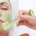AUTOECHO Facial Scrub Brush Comfortable Facial Pore Cleansing Brush | Double Head Silicone Cosmetic Wash Scrubber Face Mud Applicator Scraper for Various Skin Care Products - Buy Online on GoSupps.com