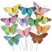12-Piece Feather Butterfly Picks - Floral Supplies for Crafts and Decor - Buy Online on GoSupps.com