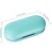 MUF 2-in-1 Portable Contact Lens & Glasses Case with Mirror Tweezers & Solution - Blue-Green 'Touch of Paradise' - Buy Online on GoSupps.com