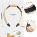 Hogoo 3Pcs Straw Headband Set - Fashion Knot Headbands for Women & Girls Beach Holiday - Wide Twist Hair Hoop Accessories - Buy Online on GoSupps.com