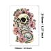 10 Sheets Large Arm Temporary Tattoos for Men - Skull Skeleton Fake Arm Tattoo Stickers for Halloween - Buy Online on GoSupps.com