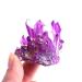 Stone 1pc New Purple Electroplated Crystal Quartz Specimen Electroplating Crystal Clusters Decoration Gift Balance Gemstone Decoration Crystal Cluster (Color : 50-60g Purple)