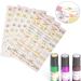 Weatherproof Oval Shaped and Round Stickers with 4 Sheets Empty Essential Oil Bottle Sticker Shaped All Purpose Labels in One Decorate Your Aromatherapy Products These Beautiful - Buy Online on GoSupps.com