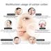 Buy Hypoallergenic 2-in-1 Cotton Pads for Face - 360 Lint-Free Pure Cotton Pads (3-Pack) | International Shipping - Buy Online on GoSupps.com