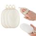 Exfoliating Loofah Sponge Pads 3 Pcs Natural Exfoliating Body Facial Scrubber Soft Luffa Sponge Pads Deep Cleaning Bath Shower Loofahs Sponge for Women and Men Dry Skin