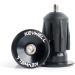KEYWELL Bar End Plugs - Aluminum Handlebar End Caps for Road, Mountain, BMX Bikes (2 Pack, Black) - Buy Online on GoSupps.com