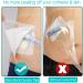 Waterproof Shower Protector for Catheter & Chemo Port | 10x12 Inch Dialysis Cover (Pack of 7) - Non-Glue Design for PICC Line & PD Accessories - Buy Online on GoSupps.com
